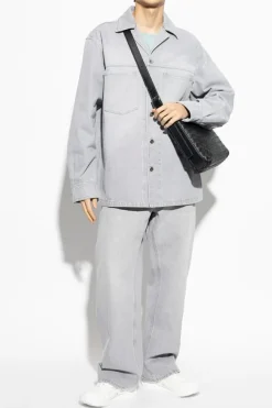 Bottega Veneta SZARY Koszula jeansowa
