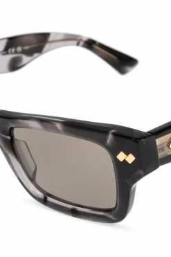 Bottega Veneta SZARY Okulary przeciwsłoneczne