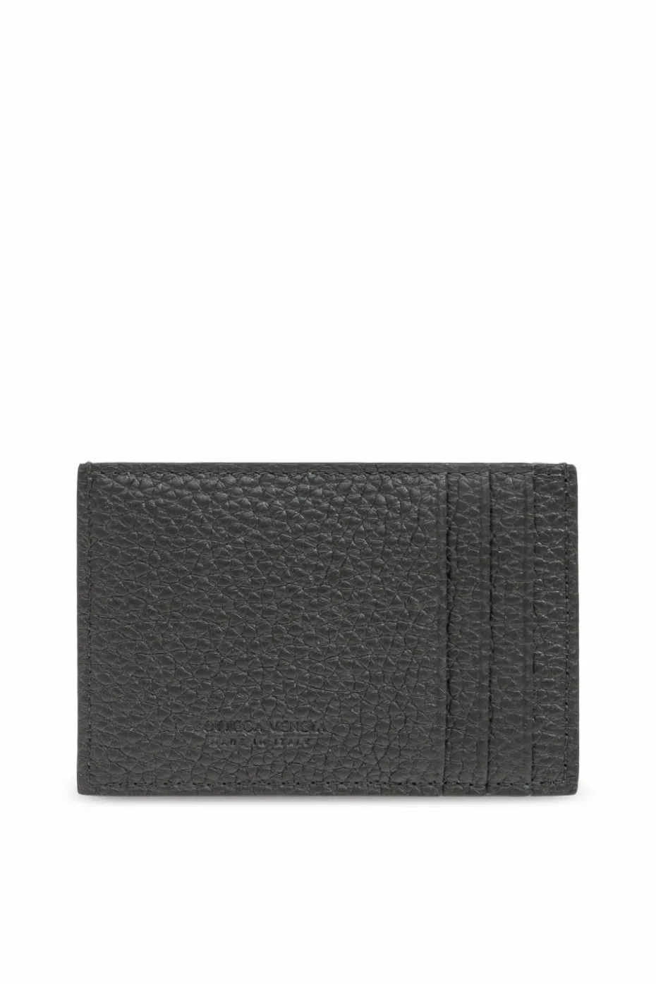 Bottega Veneta SZARY Skórzane etui na karty