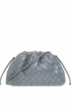 Bottega Veneta SZARY Torba na ramię ‘Pouch Mini’
