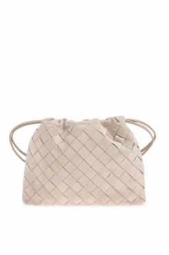 Bottega Veneta SZARY Torba na ramię ‘Dustbag’