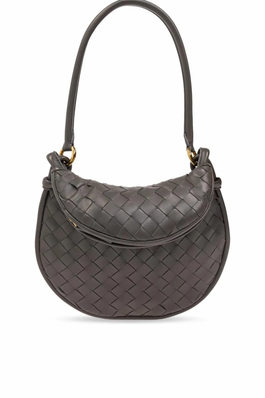 Bottega Veneta SZARY Torba na ramię ‘Gemelli Mini’