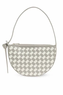 Bottega Veneta SZARY Torba na ramię ‘Sunrise Mini’