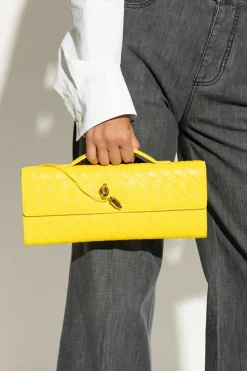 Bottega Veneta ŻÓŁTY Kopertówka ‘Andiamo’