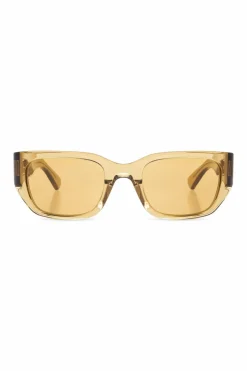 Bottega Veneta ŻÓŁTY Okulary przeciwsłoneczne