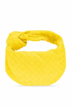 Bottega Veneta ŻÓŁTY Torba do ręki `Mini Jodie`