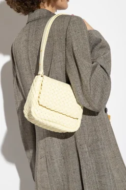 Bottega Veneta ŻÓŁTY Torba na ramię ‘Cobble Small’