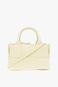 Bottega Veneta ŻÓŁTY Torba ne ramię 'Candy Arco Micro’