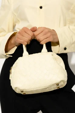 Bottega Veneta ŻÓŁTY Torba na ramię ‘Bauletto Mini’