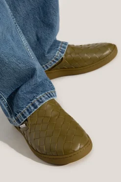 Bottega Veneta ZIELONY Buty wsuwane ‘Sawyer’