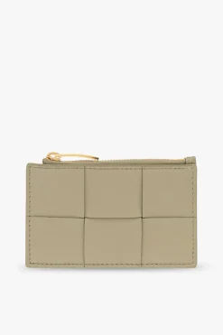 Bottega Veneta ZIELONY Etui na karty