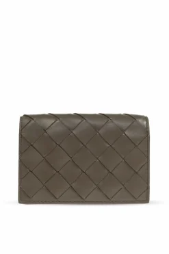 Bottega Veneta ZIELONY Etui na karty
