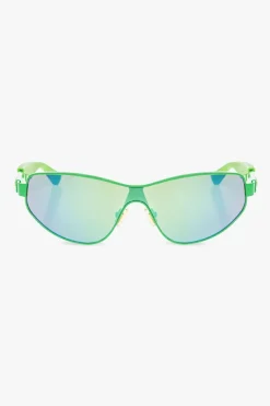 Bottega Veneta ZIELONY Okulary przeciwsłoneczne