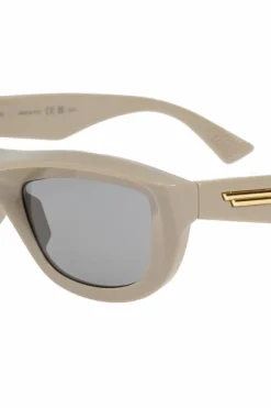 Bottega Veneta ZIELONY Okulary przeciwsłoneczne