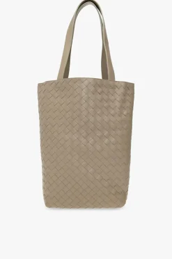Bottega Veneta ZIELONY Skórzana torba typu ‘shopper’