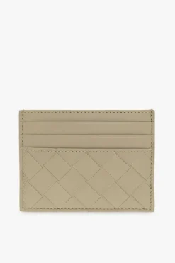 Bottega Veneta ZIELONY Skórzane etui na karty