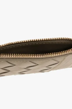 Bottega Veneta ZIELONY Skórzane etui na karty