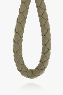 Bottega Veneta ZIELONY Skórzany brelok