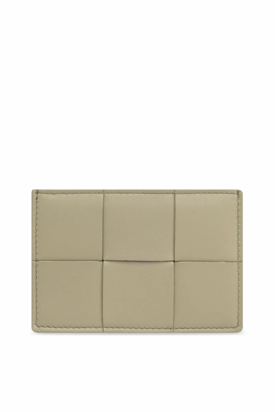 Bottega Veneta ZIELONY Skórzane etui na karty