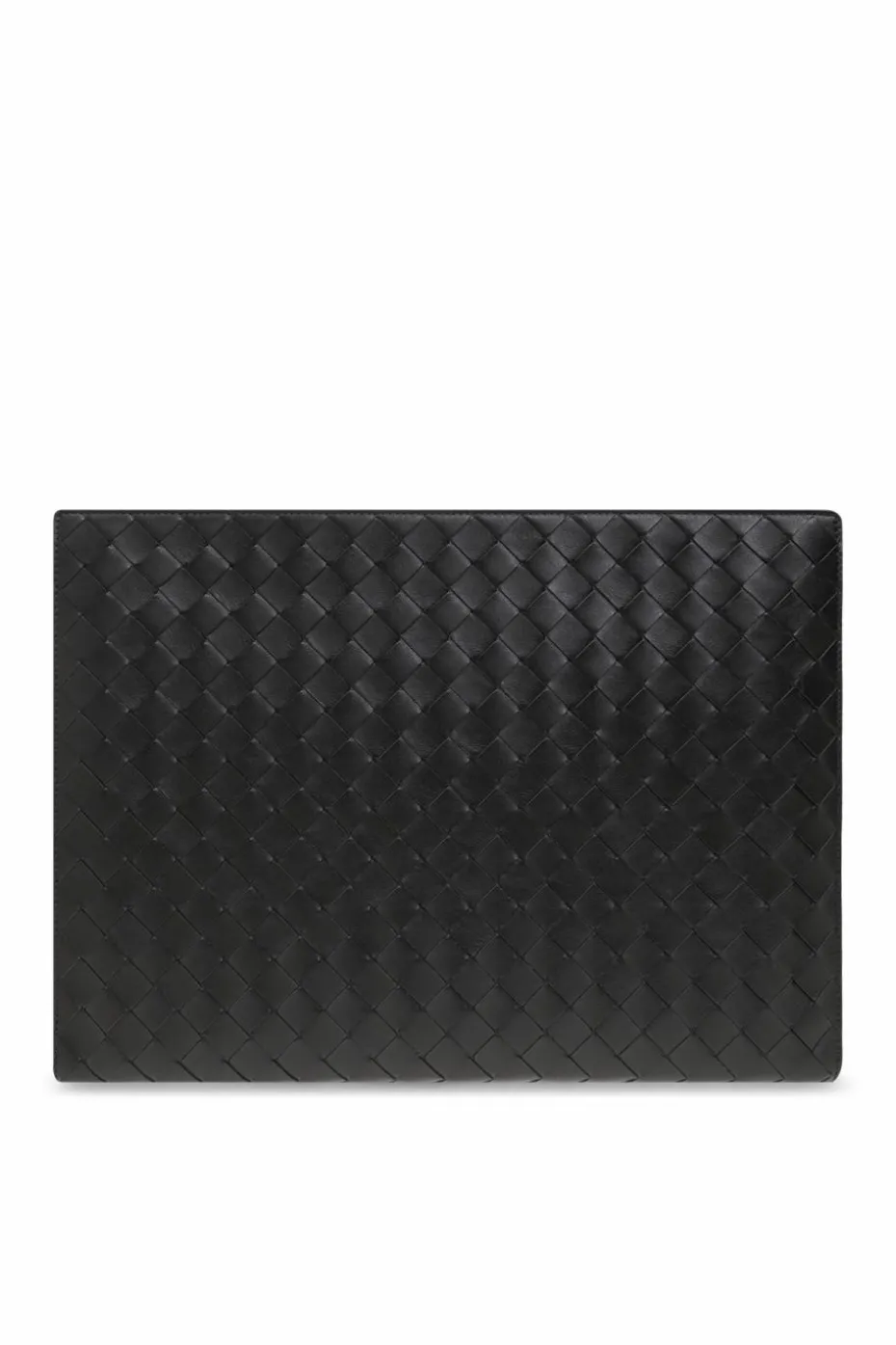 Bottega Veneta ZIELONY Skórzane etui na dokumenty ‘Intrecciato’