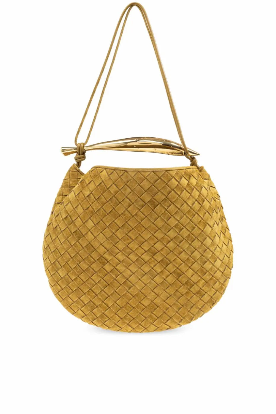 Bottega Veneta ZIELONY Torba do ręki `Sardine Large`