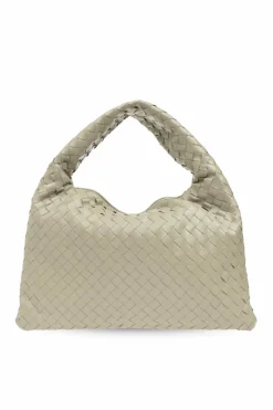 Bottega Veneta ZIELONY Torba na ramię `Hop Medium`