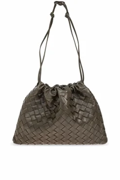Bottega Veneta ZIELONY Torba na ramię `Dustbag`