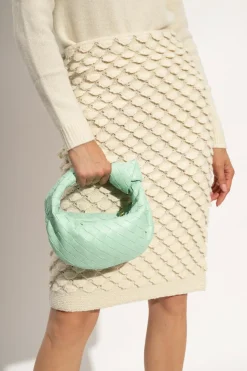 Bottega Veneta ZIELONY Torba do ręki ‘Jodie Mini’