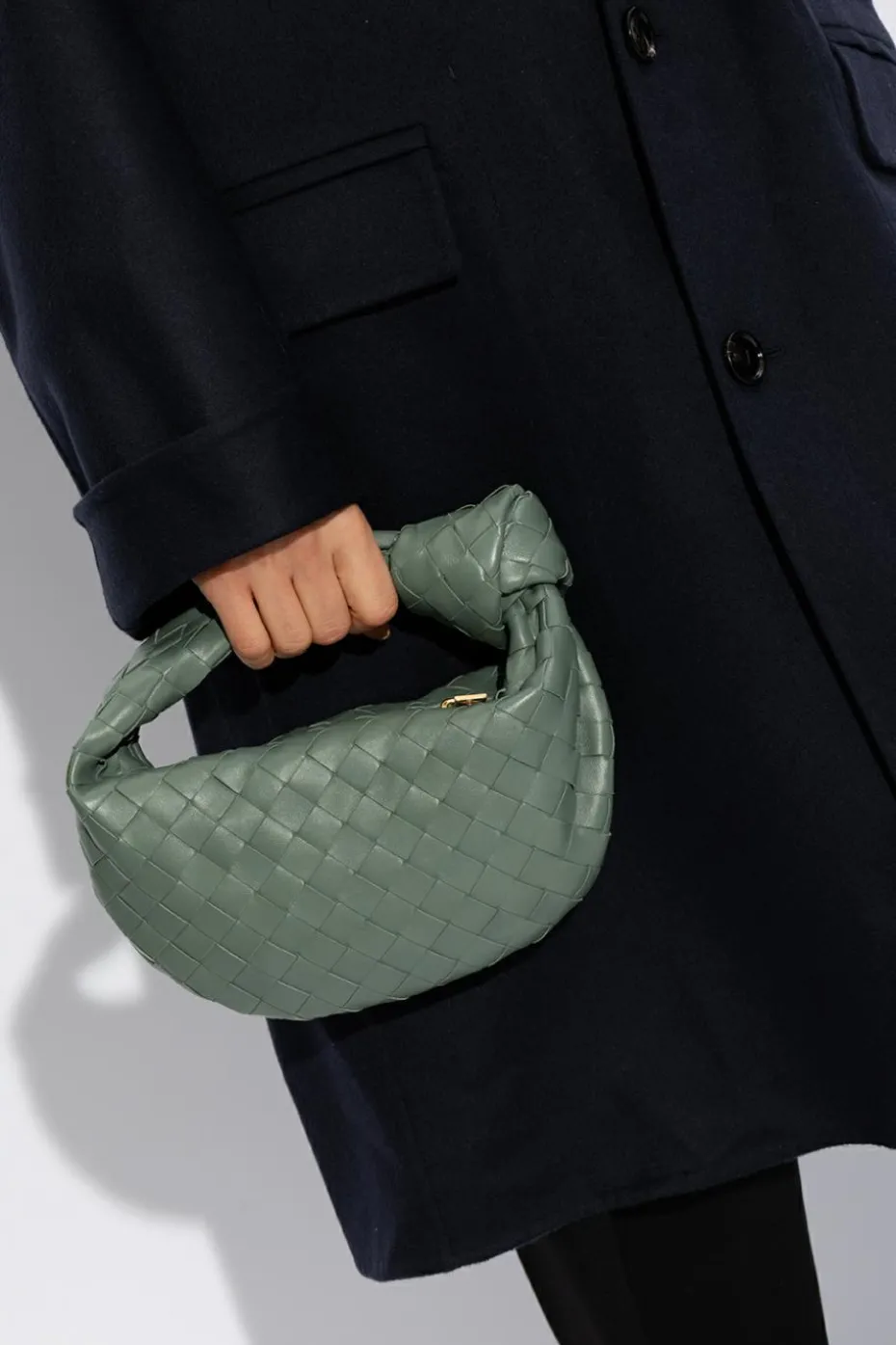 Bottega Veneta ZIELONY Torba do ręki ‘Jodie Mini’