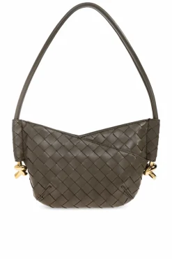 Bottega Veneta ZIELONY Torba na ramię ‘Solstice’