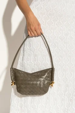 Bottega Veneta ZIELONY Torba na ramię ‘Solstice’