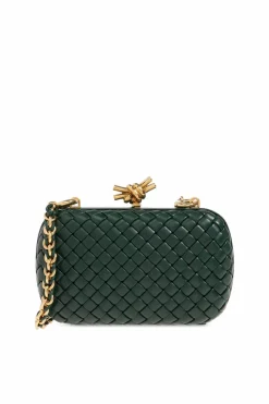 Bottega Veneta ZIELONY Torba na ramię ‘Knot’