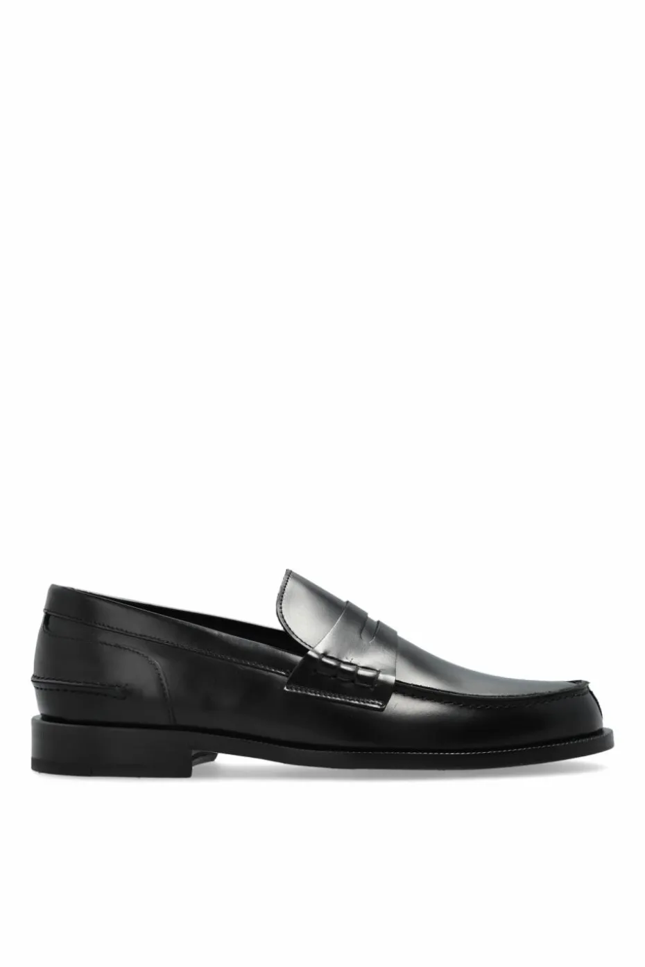 Brioni CZARNY Skórzane buty