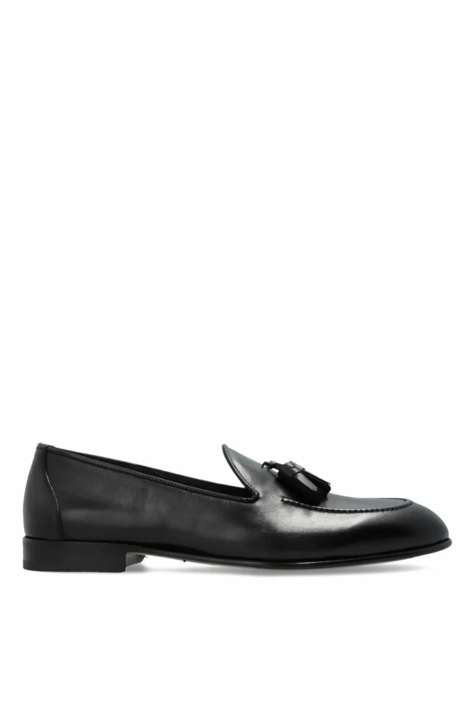 Brioni CZARNY Skórzane buty typu `loafers`
