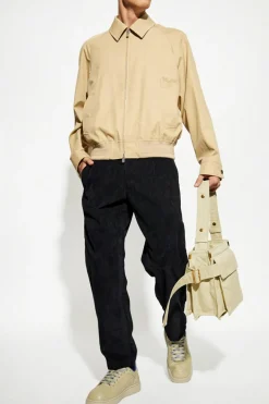 Burberry beżowy Bawełniana kurtka