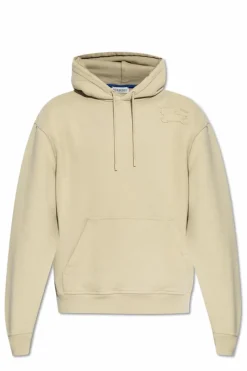Burberry beżowy Bluza z logo