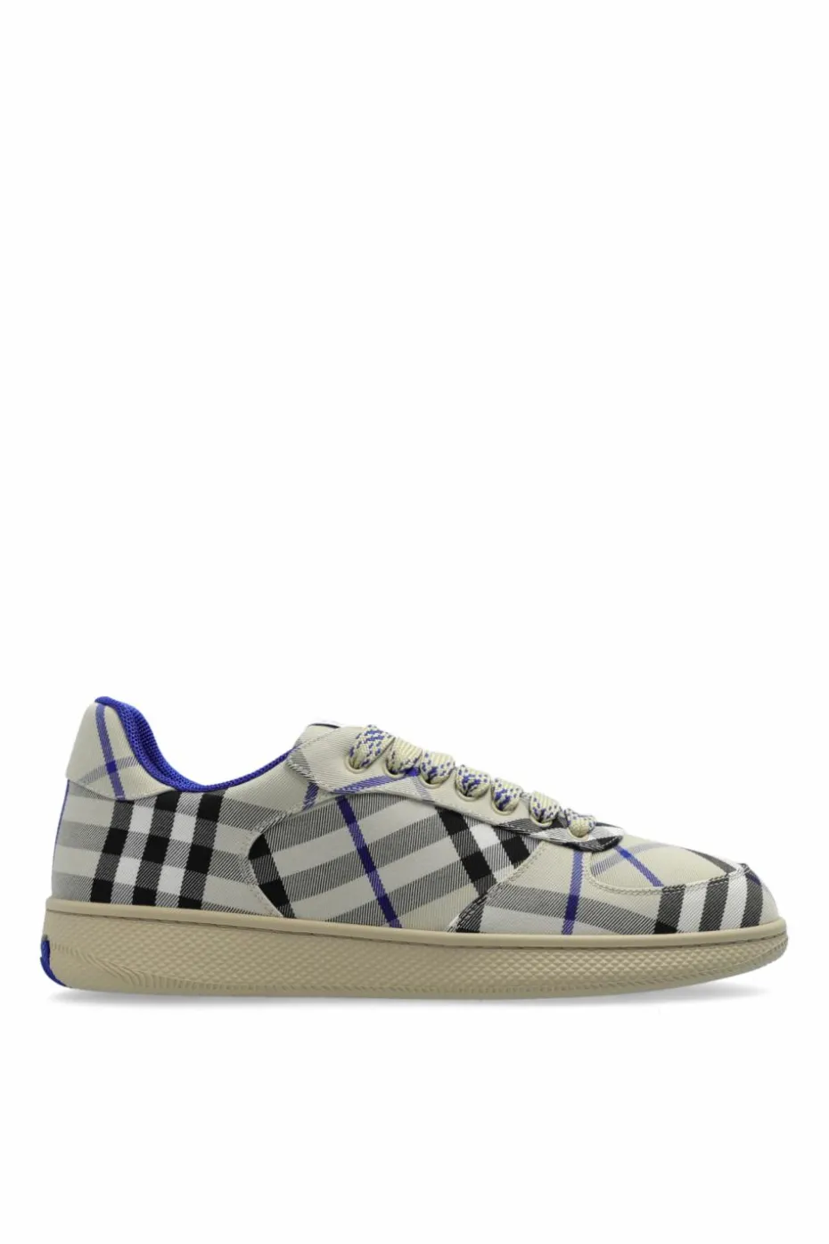 Burberry beżowy Buty sportowe w kratę