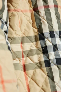 Burberry beżowy Dwustronna kurtka
