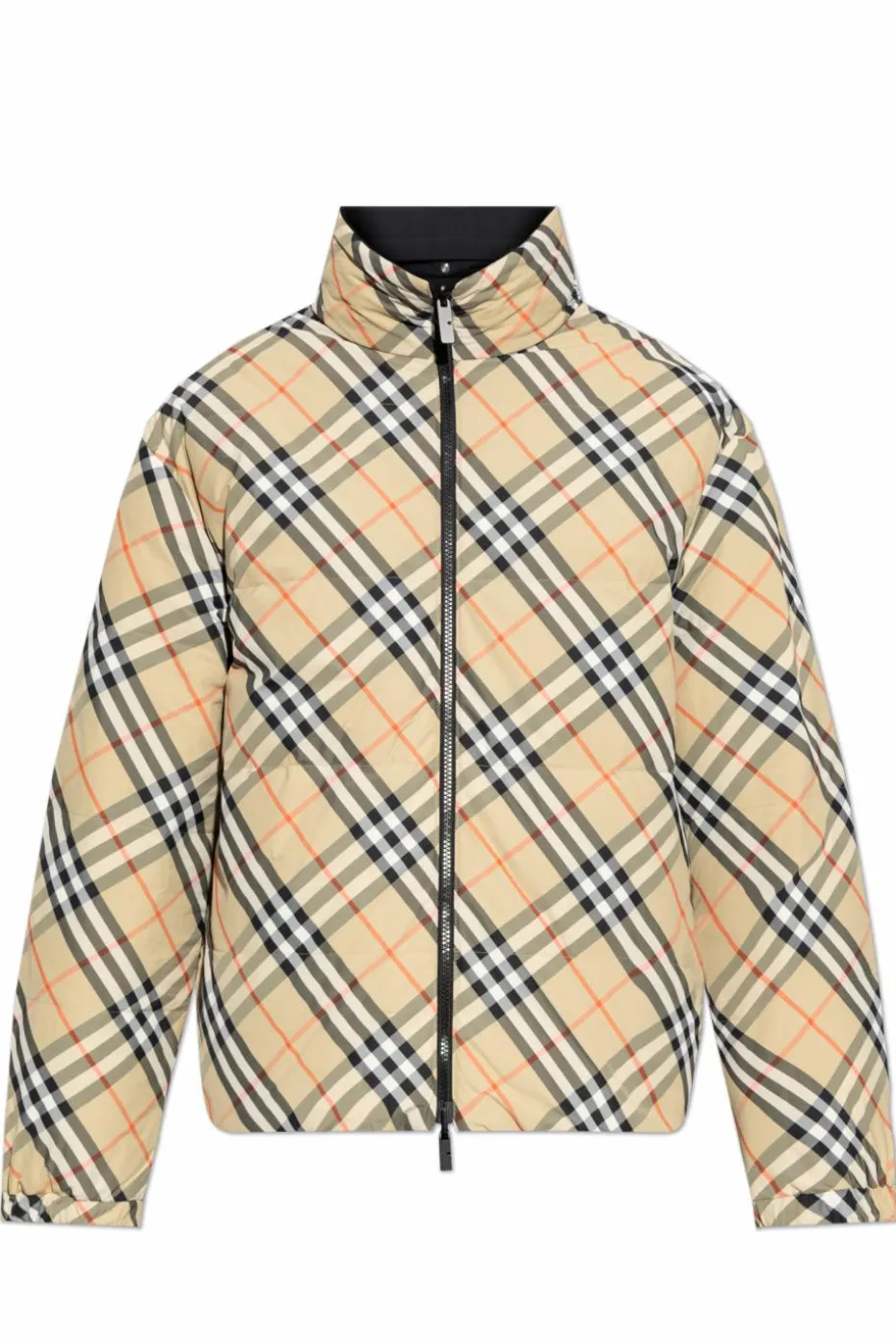 Burberry beżowy Dwustronna kurtka