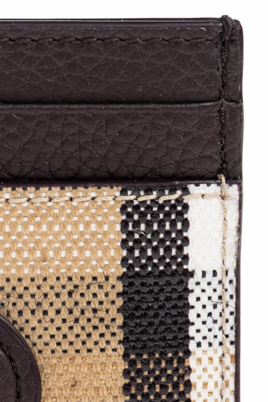 Burberry beżowy Etui na karty
