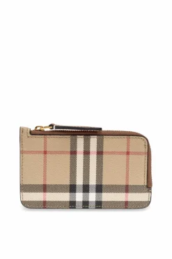 Burberry beżowy Etui na karty