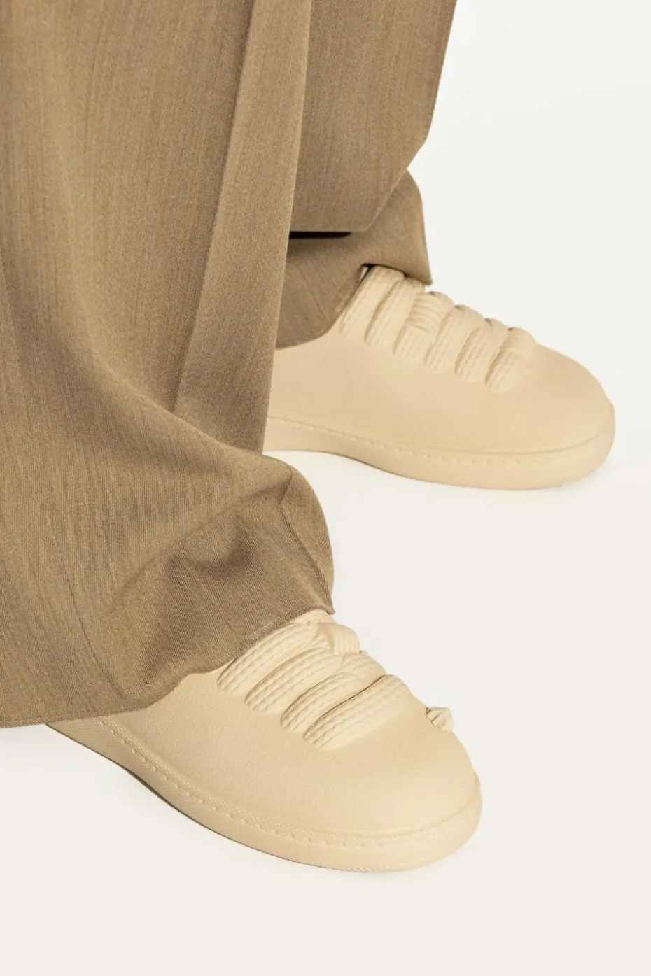 Burberry beżowy Gumowe buty `Bubble`