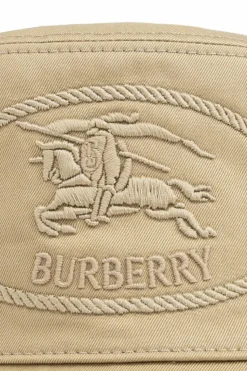 Burberry beżowy Kapelusz z logo