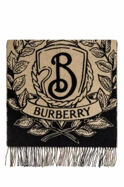 Burberry beżowy Kaszmirowy szal