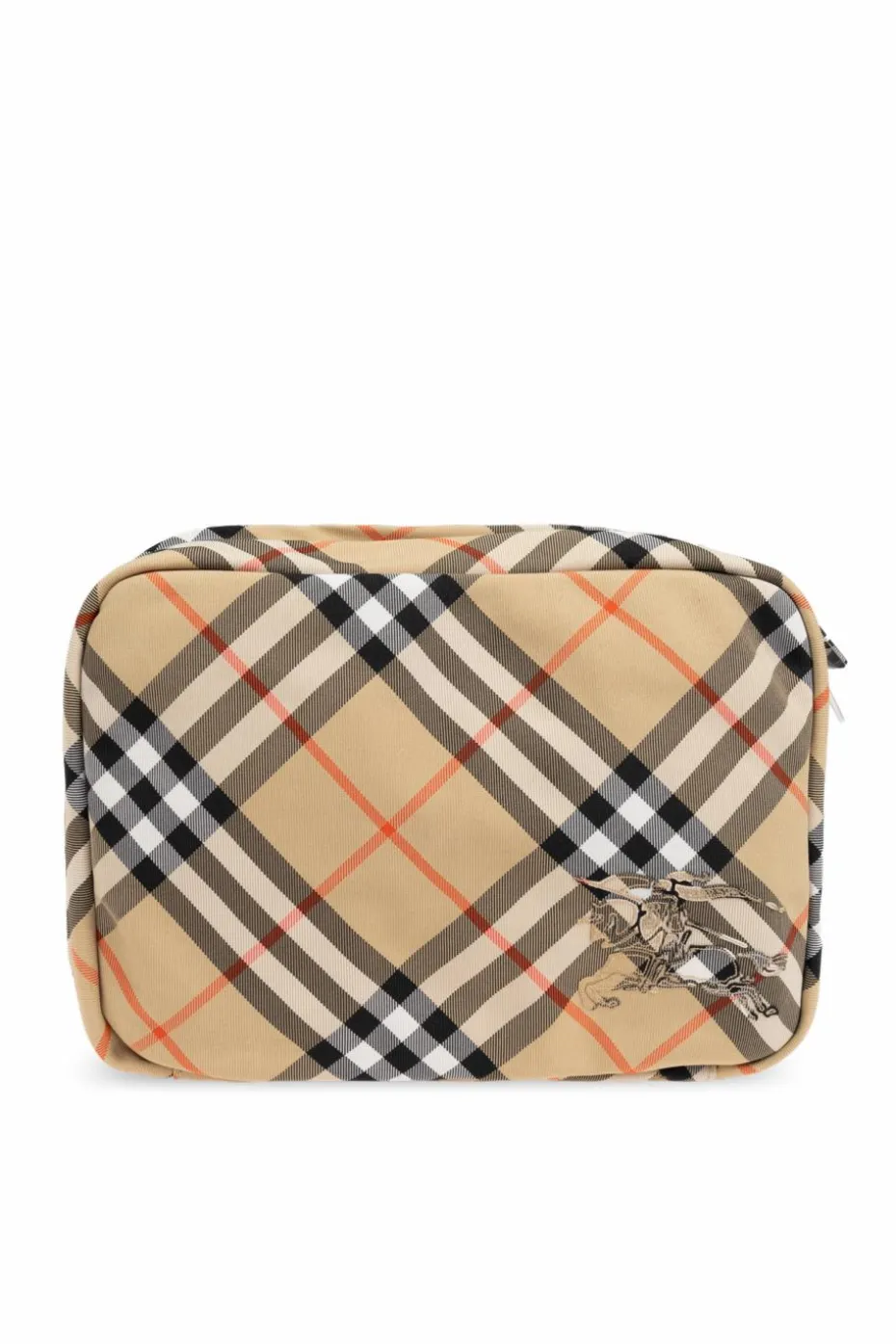 Burberry beżowy Kosmetyczka ze wzorem