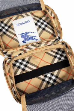 Burberry beżowy Kosmetyczka ze wzorem