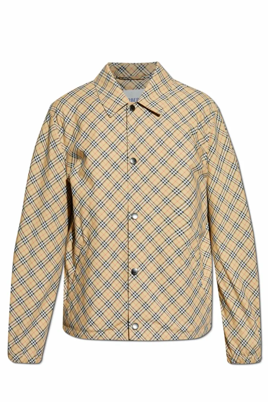 Burberry beżowy Kurtka w kratę