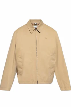 Burberry beżowy Kurtka z kołnierzykiem