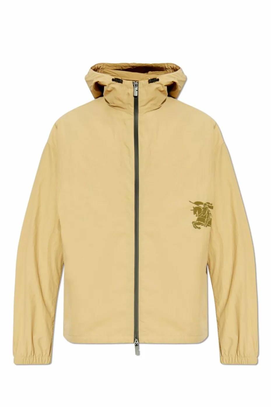 Burberry beżowy Kurtka z logo