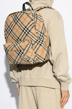 Burberry beżowy Plecak `Essential`